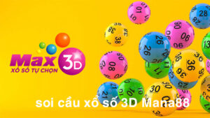 Soi cầu XỔ SỐ 3d đỉnh cao tại Mana88